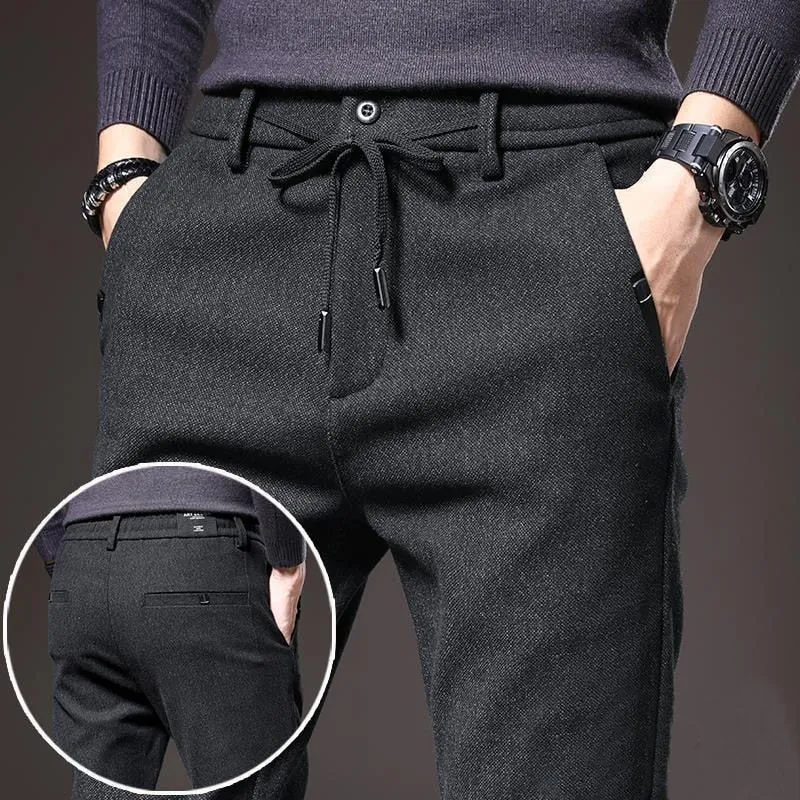 Casual Woolen Pants