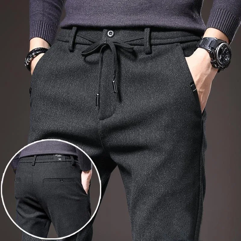 Casual Woolen Pants