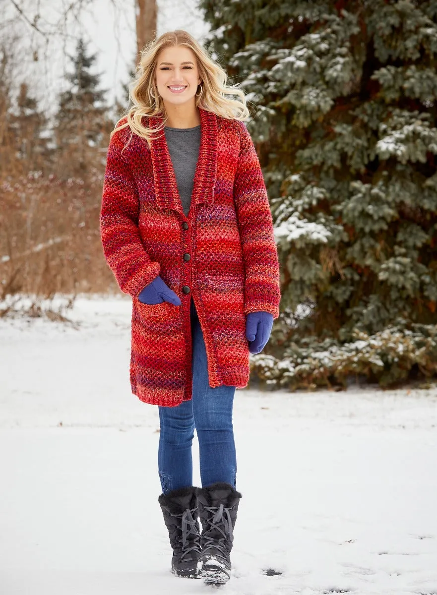 Chunky Textured Cardigan