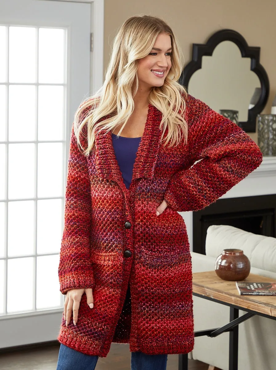 Chunky Textured Cardigan