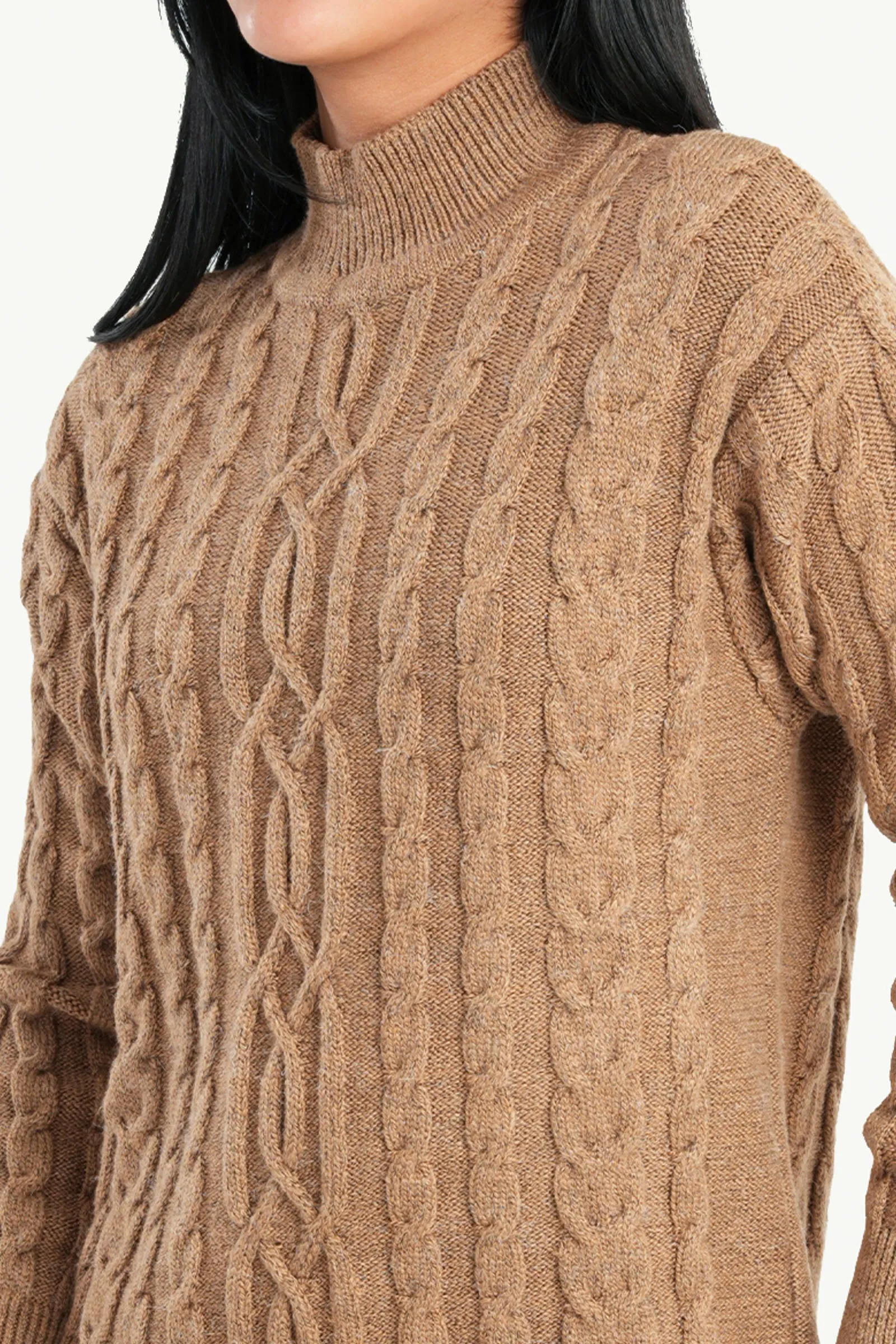 Coffee Cable Knitted Pullover