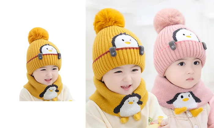 Cute Little Penguin Children's Hat