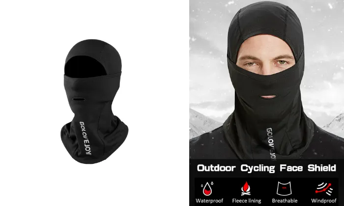 Face Shield Thick Warm Waterproof Windproof Fleece