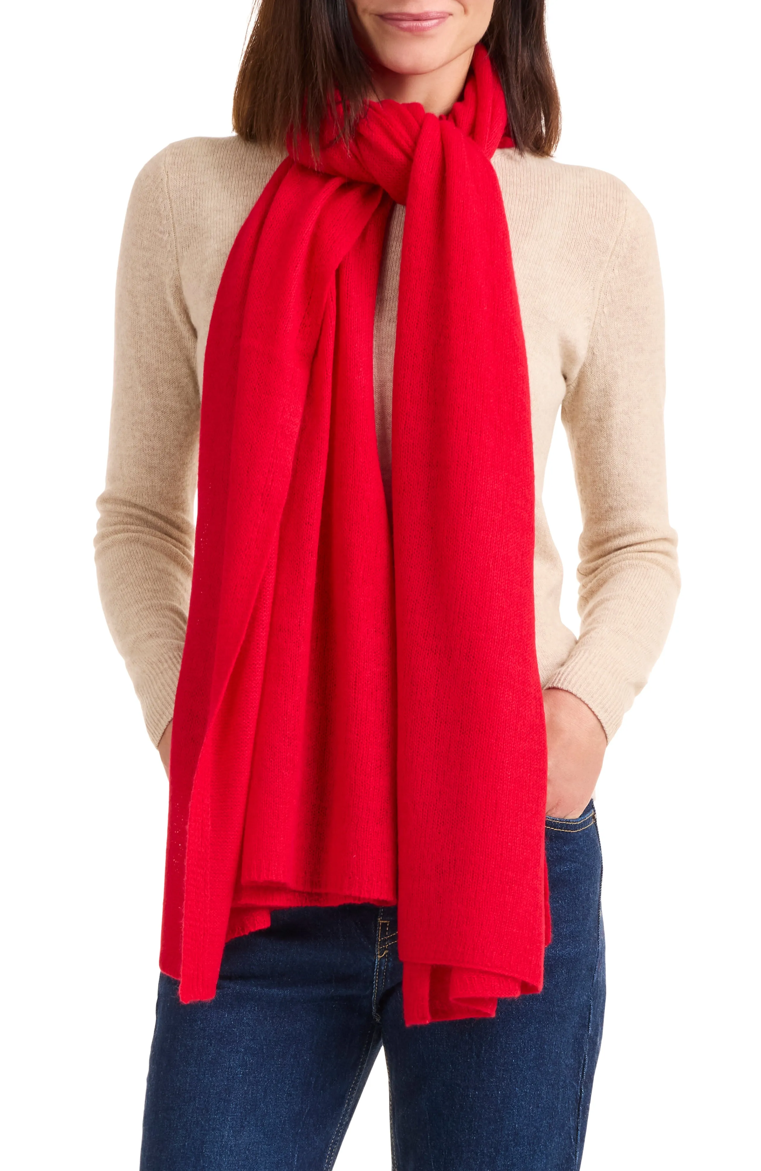 FEATHERWEIGHT CASHMERE TRAVEL WRAP