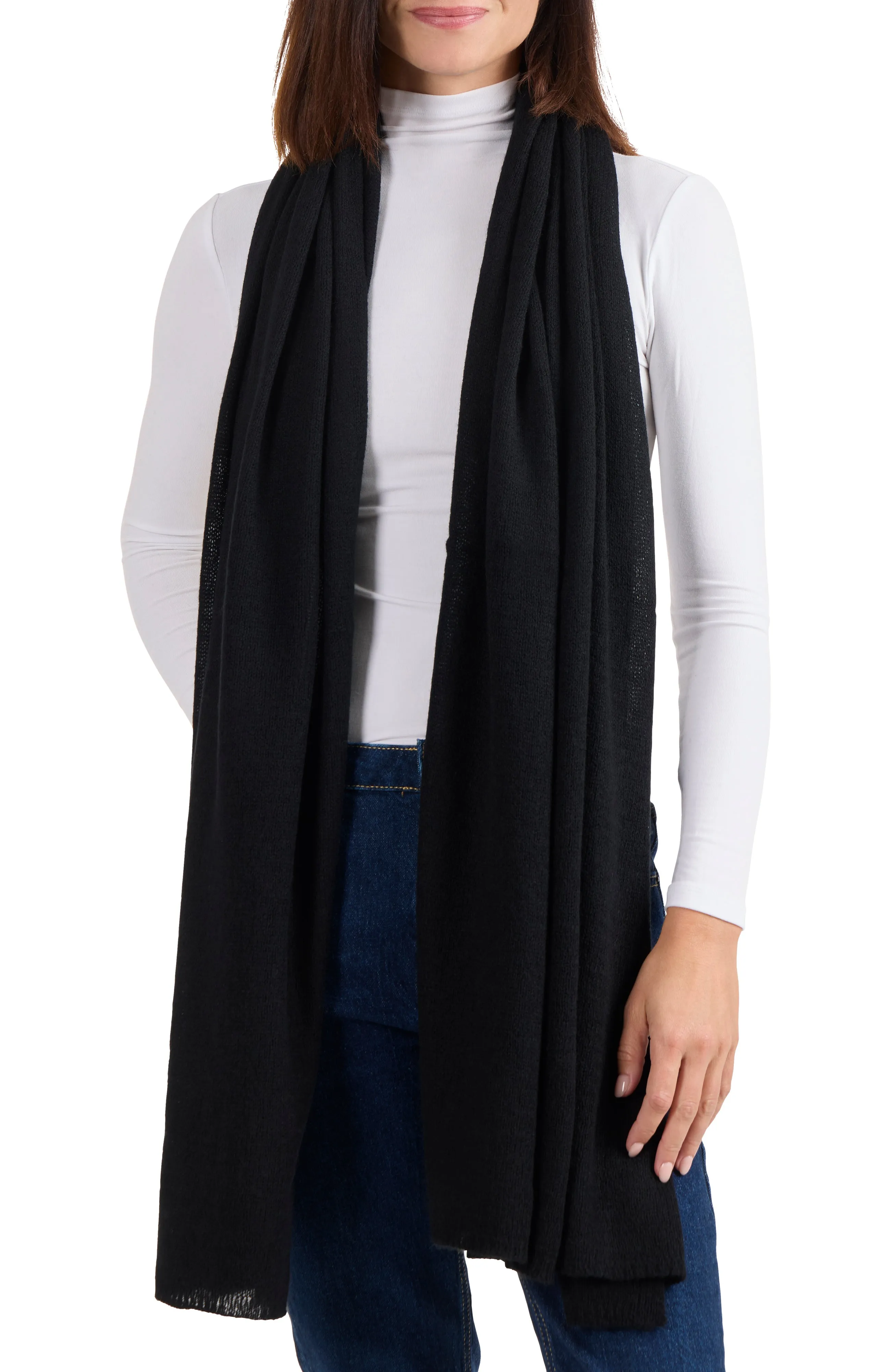 FEATHERWEIGHT CASHMERE TRAVEL WRAP