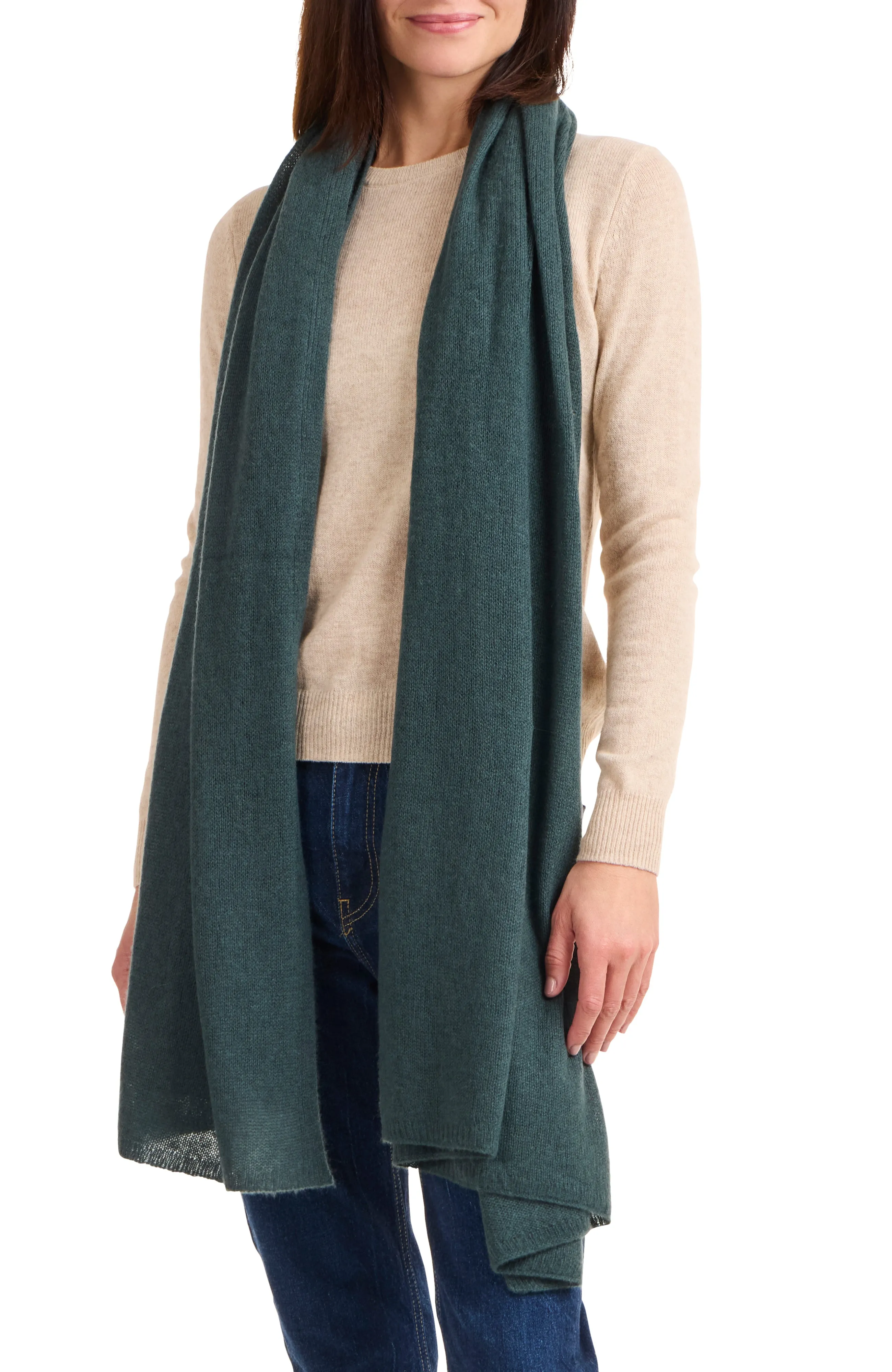 FEATHERWEIGHT CASHMERE TRAVEL WRAP