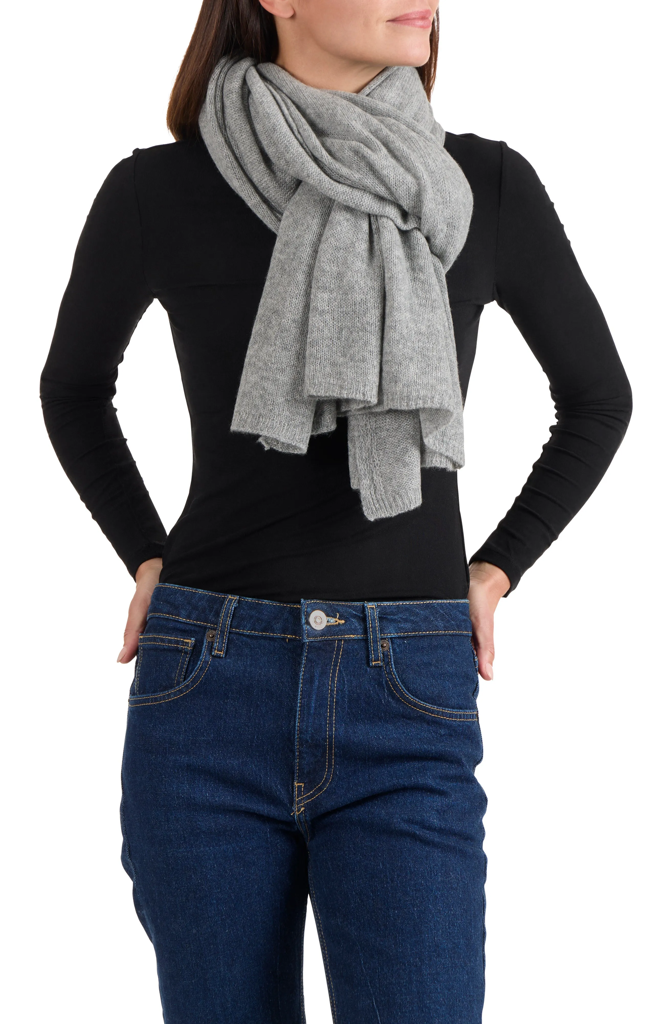 FEATHERWEIGHT CASHMERE TRAVEL WRAP