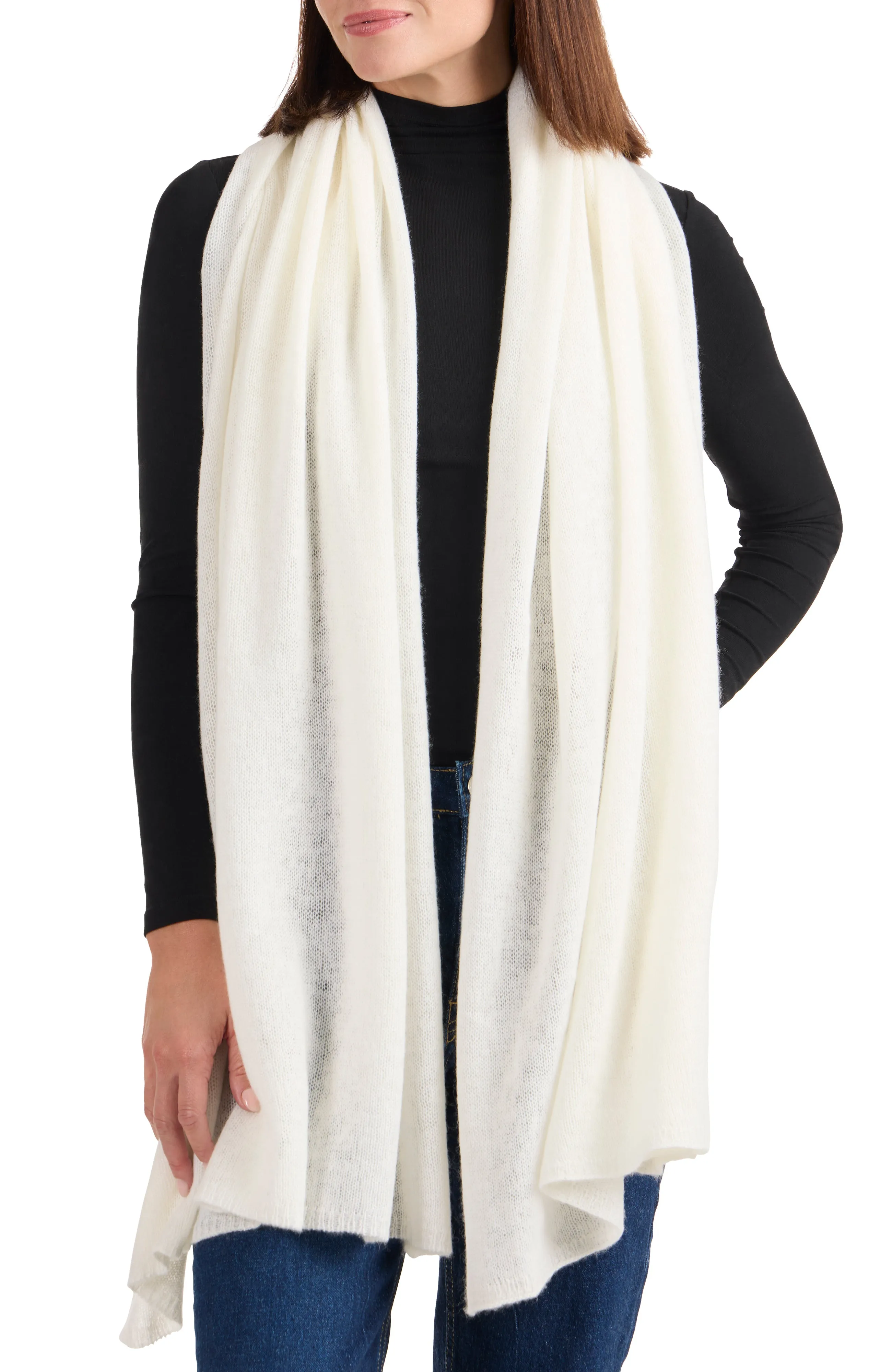 FEATHERWEIGHT CASHMERE TRAVEL WRAP