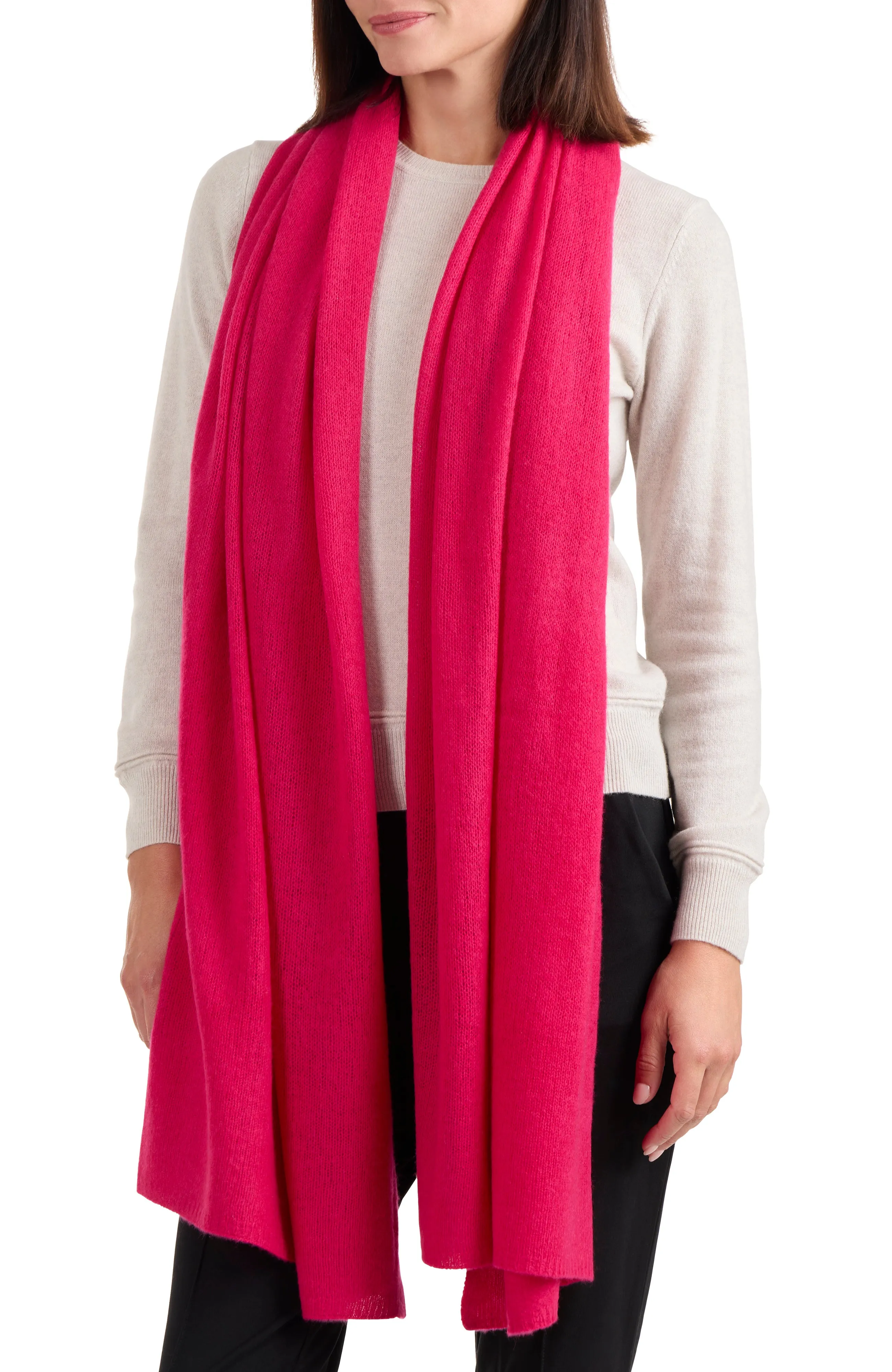 FEATHERWEIGHT CASHMERE TRAVEL WRAP