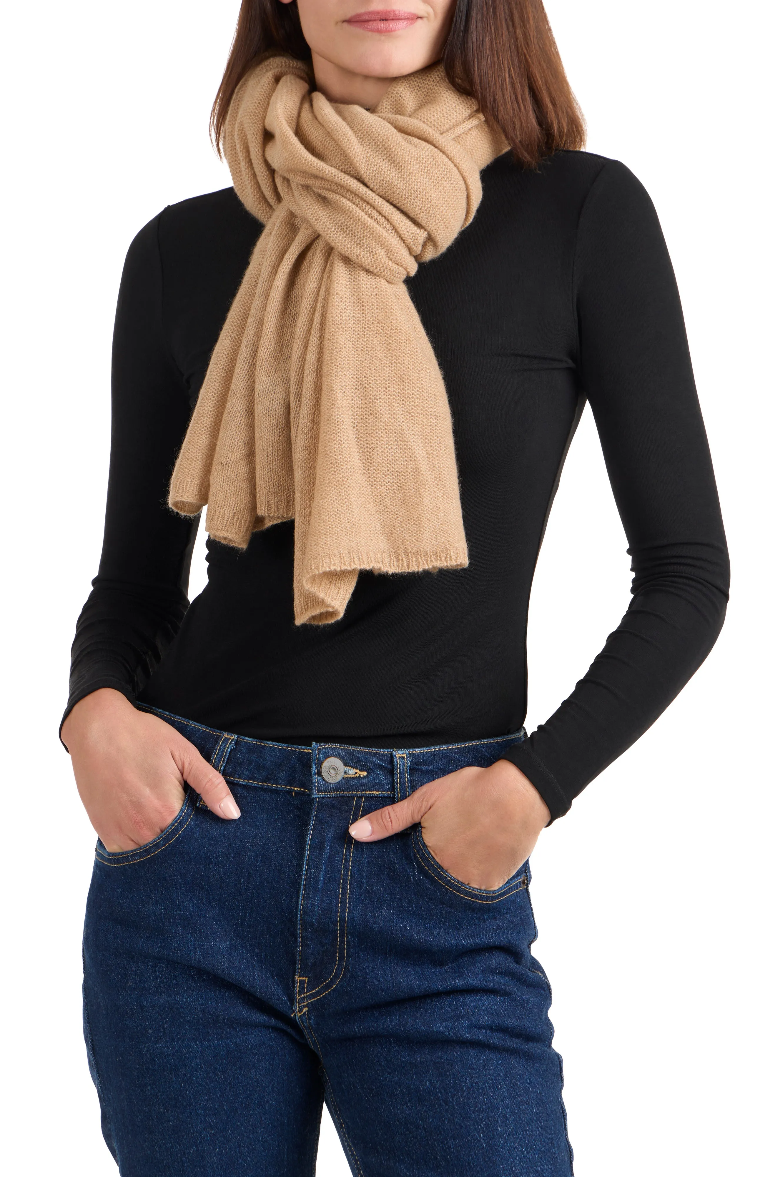 FEATHERWEIGHT CASHMERE TRAVEL WRAP