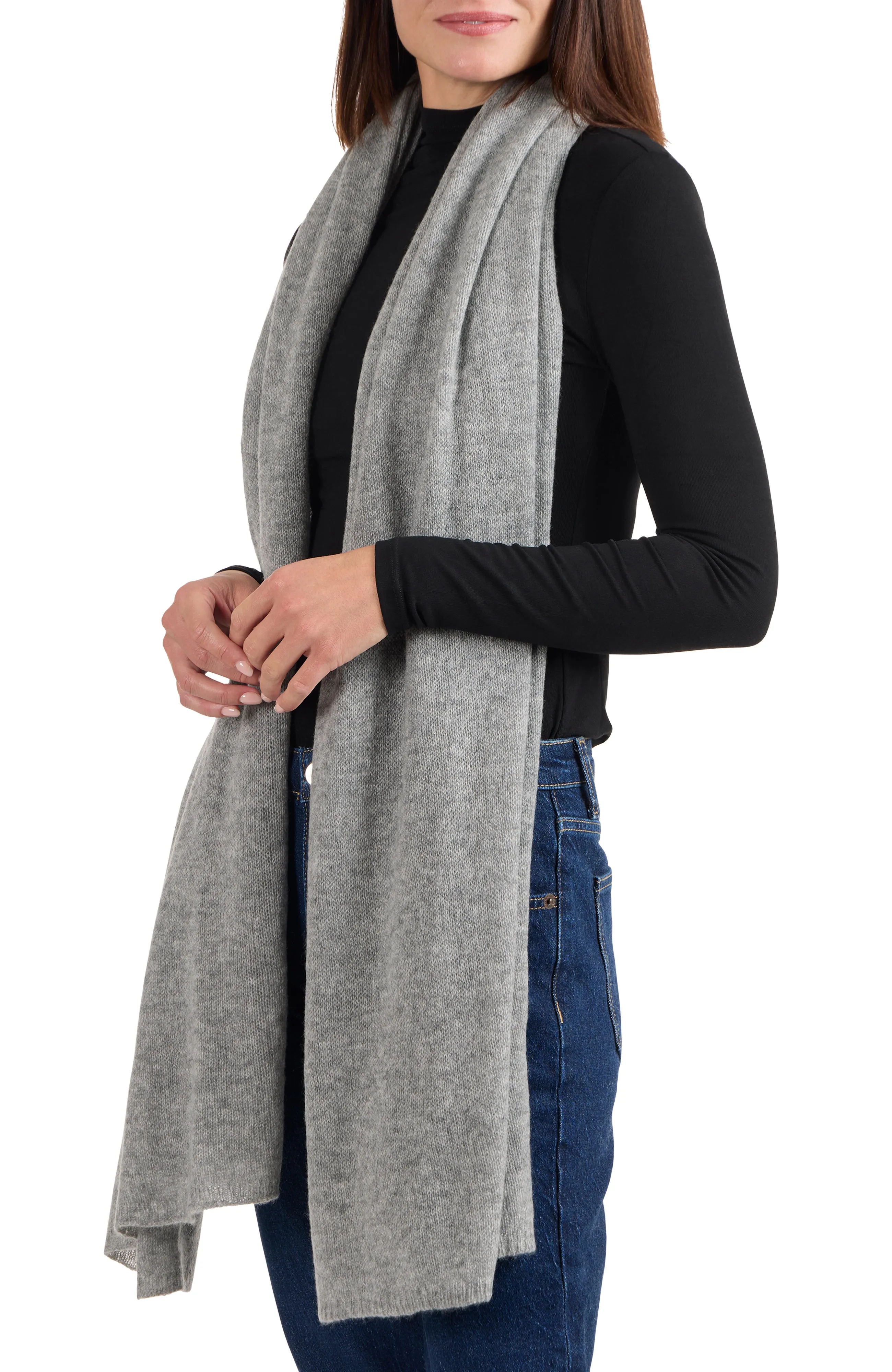 FEATHERWEIGHT CASHMERE TRAVEL WRAP