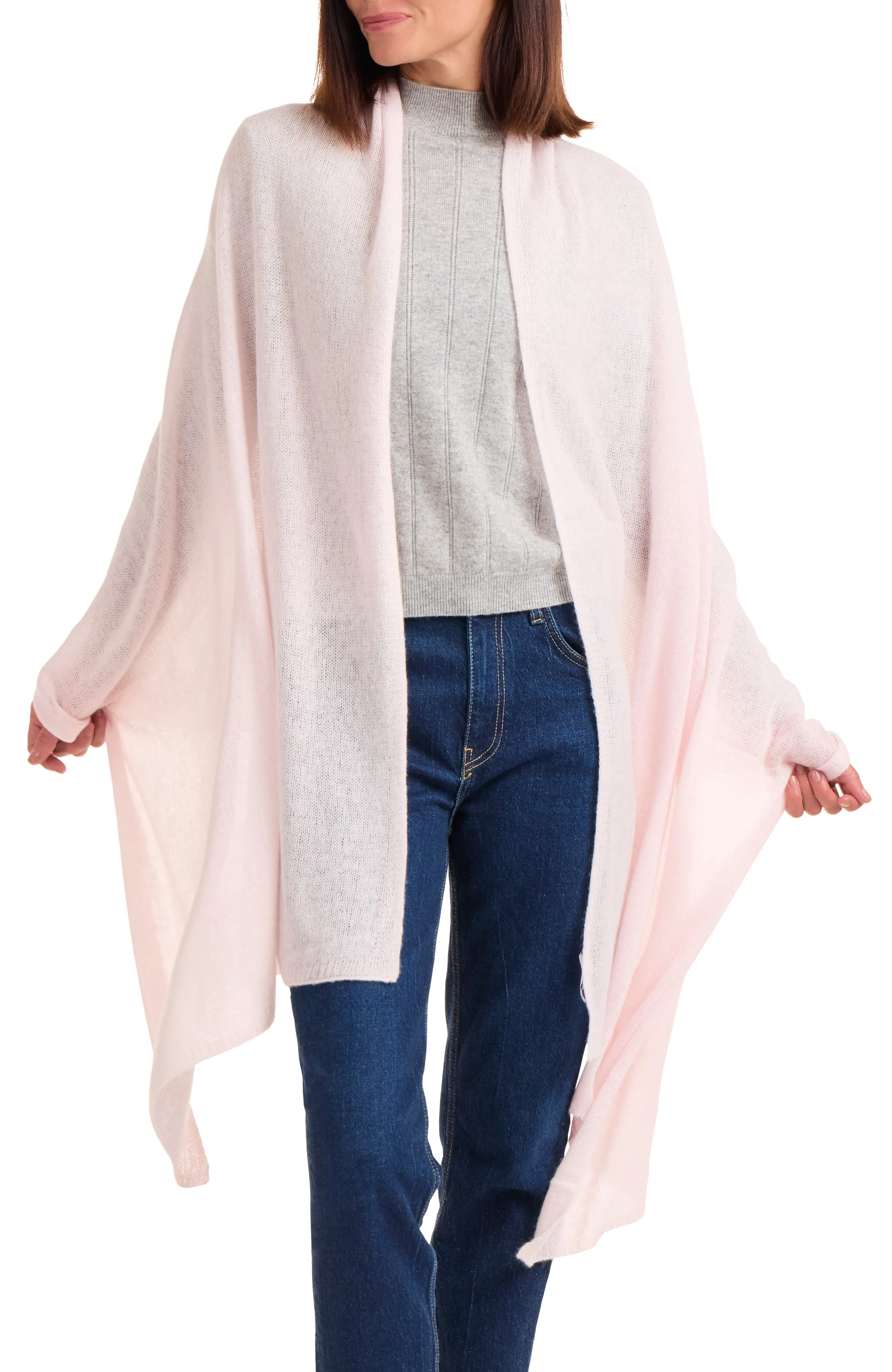 FEATHERWEIGHT CASHMERE TRAVEL WRAP