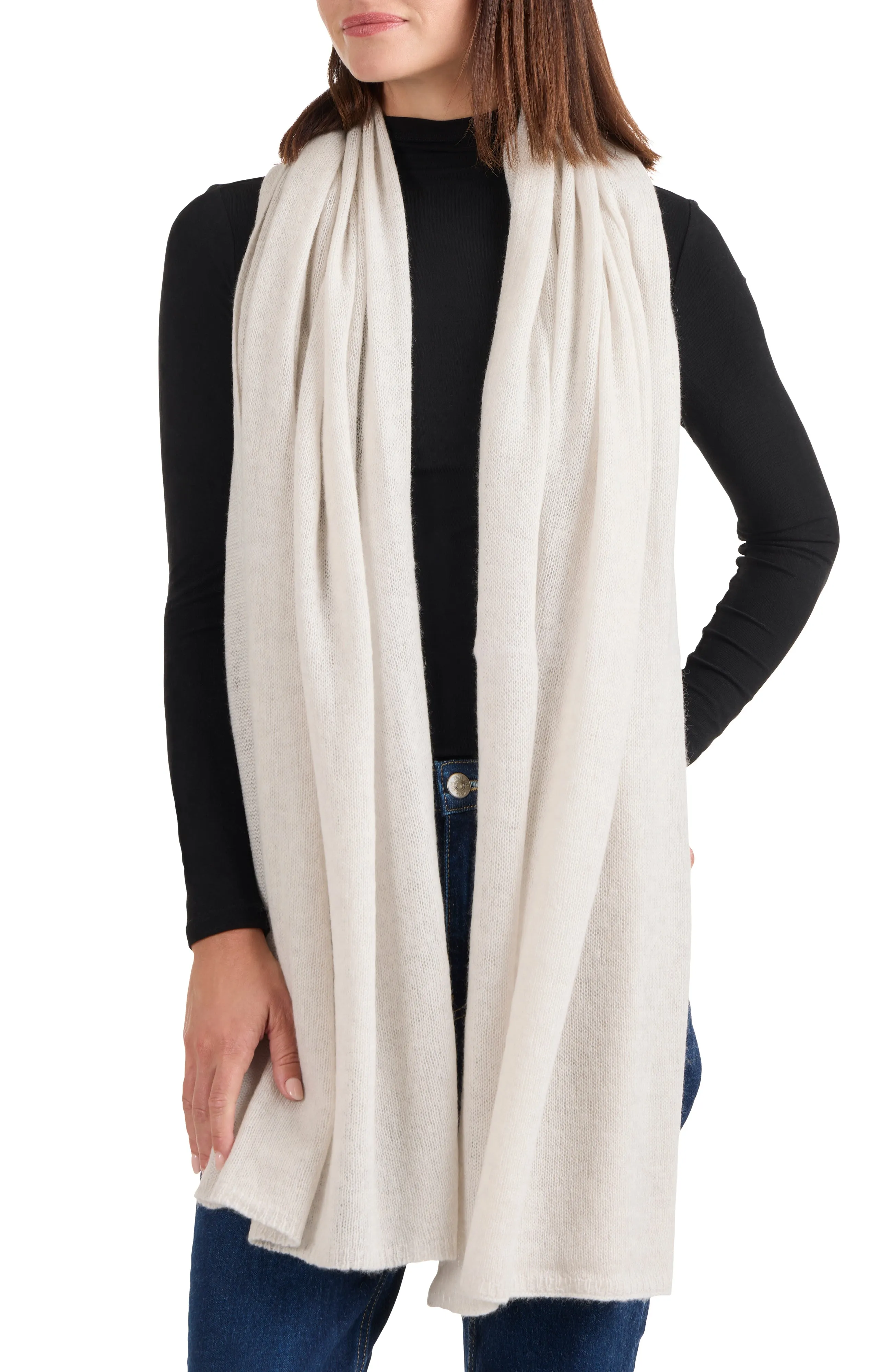 FEATHERWEIGHT CASHMERE TRAVEL WRAP