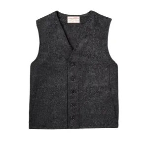 Filson Men's Mackinaw Wool Vest - Charcoal