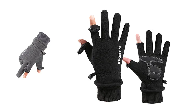 Fleece Warm Gloves