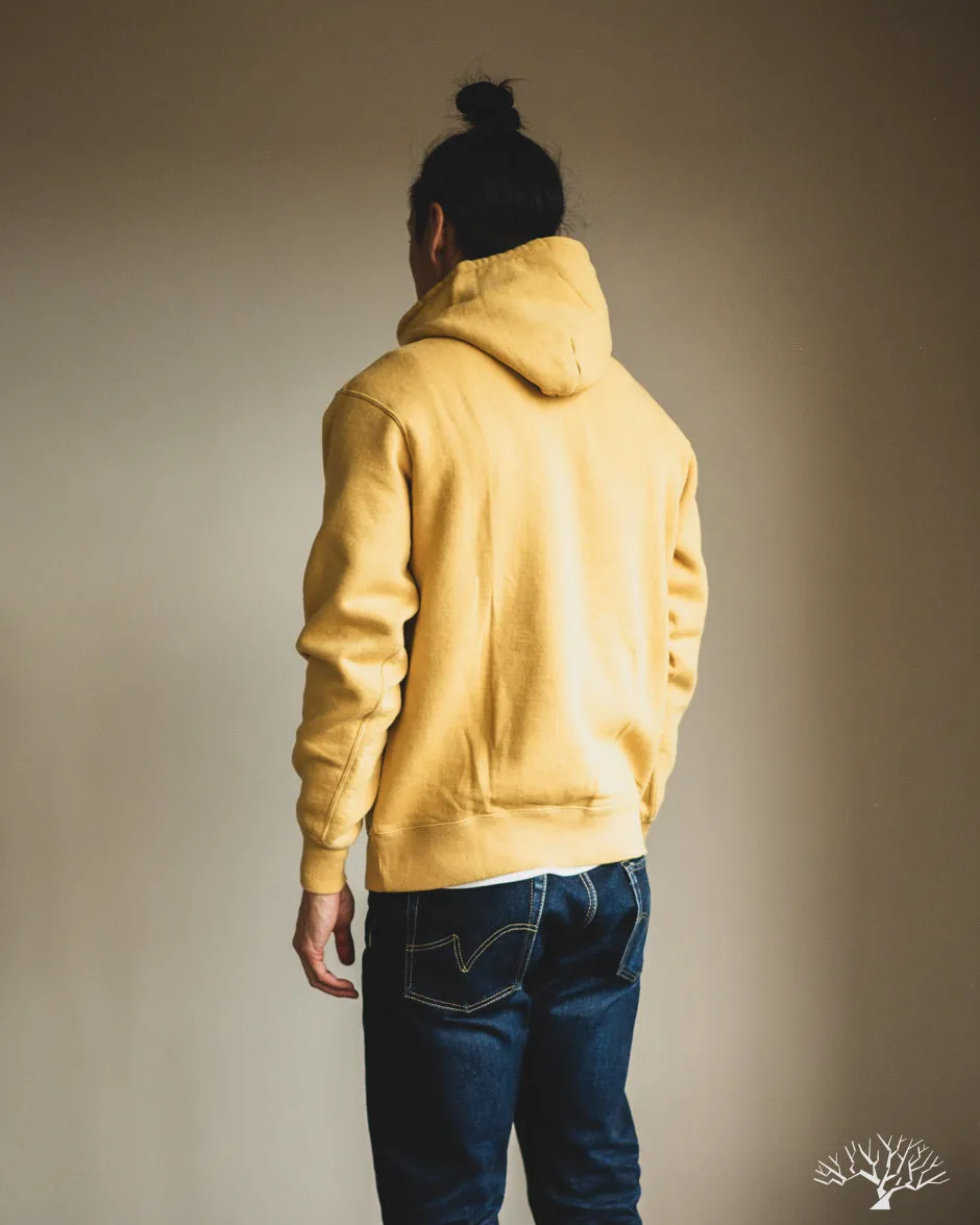 FN-SWP-211 - Loopwheel Hooded Sweatshirt - Mustard