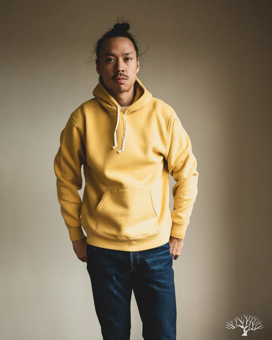 FN-SWP-211 - Loopwheel Hooded Sweatshirt - Mustard