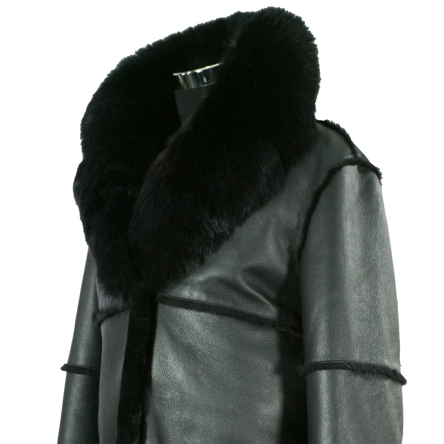 Full Length Shearling Coat