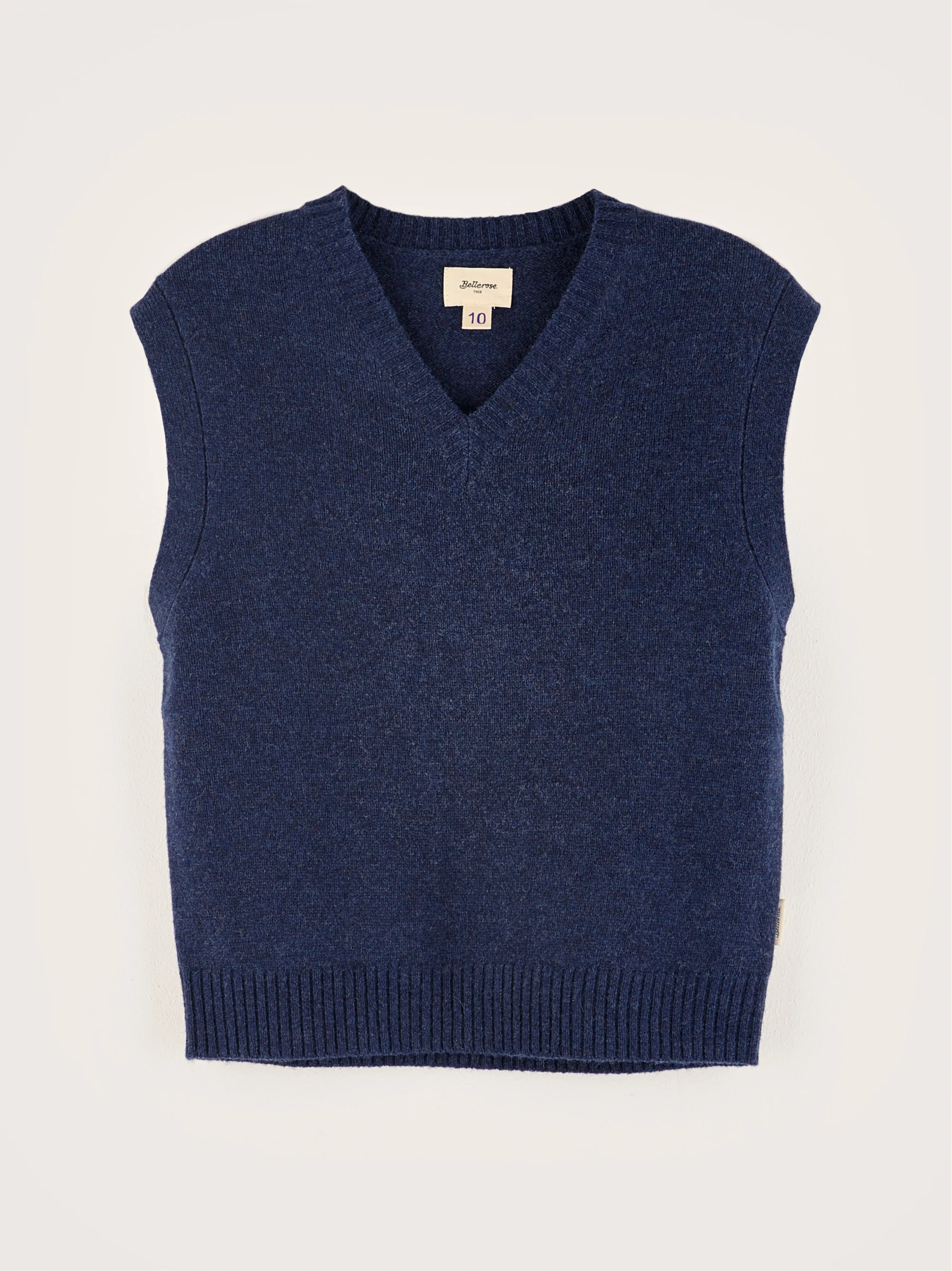 Gatty sleeveless sweater   (242 / B / INK)