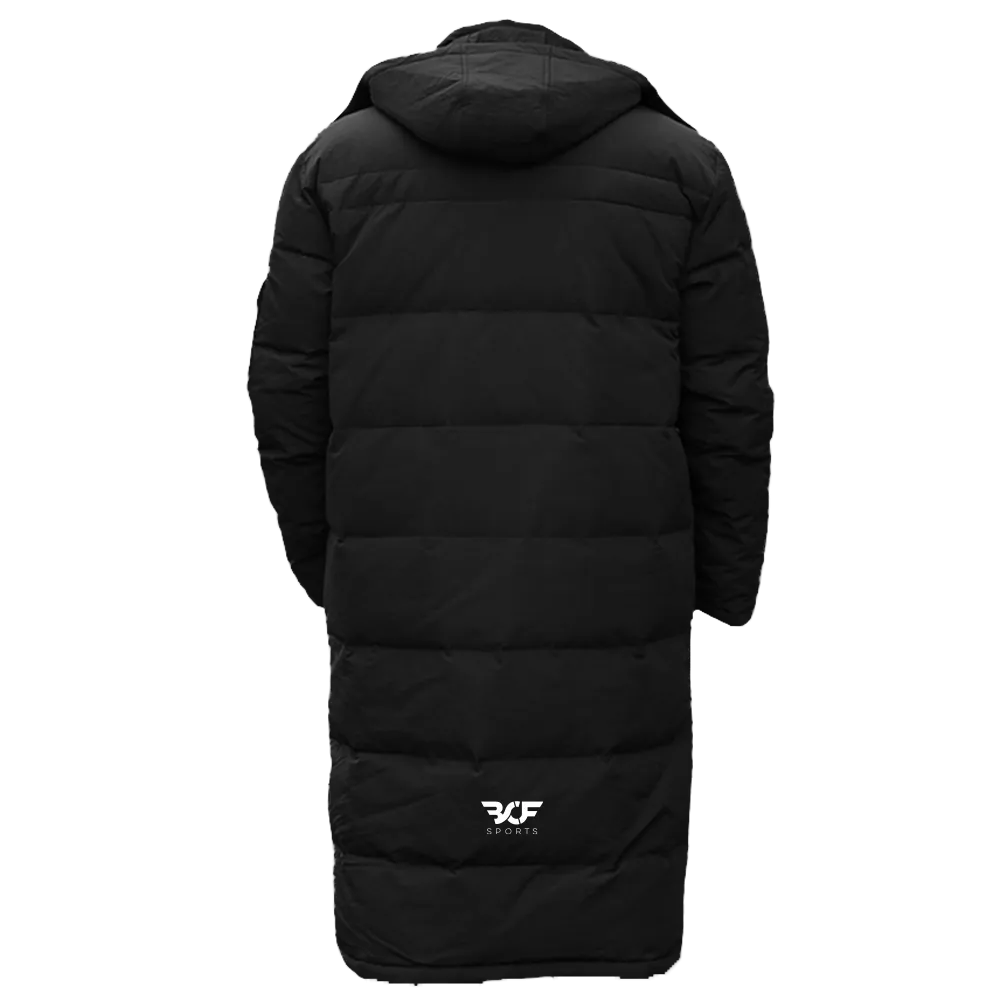 Grange Fermoy Athletics: 3/4 Length Full Padded Jacket Black