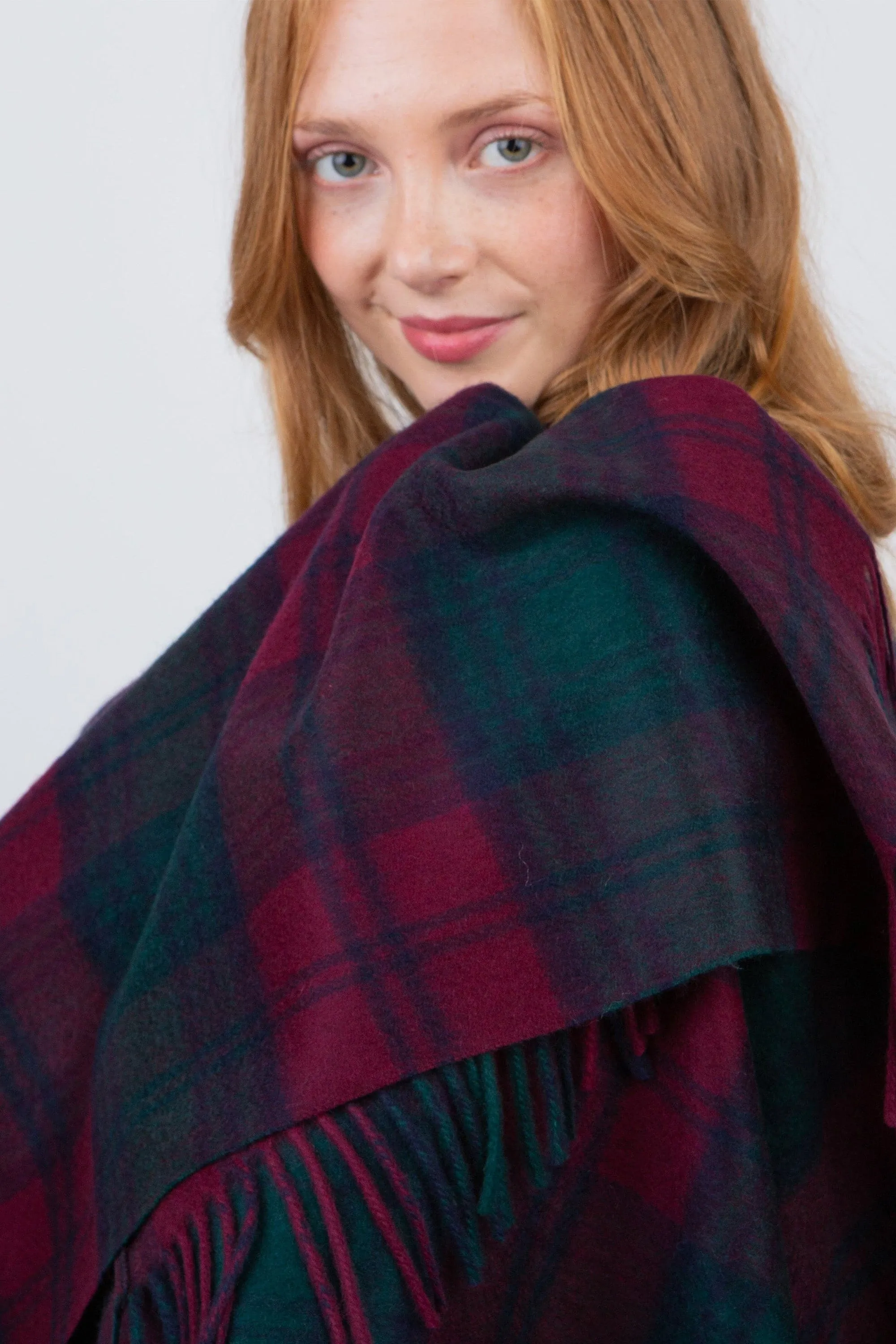 Heritage Tartan Cashmere Wrap - Lindsay