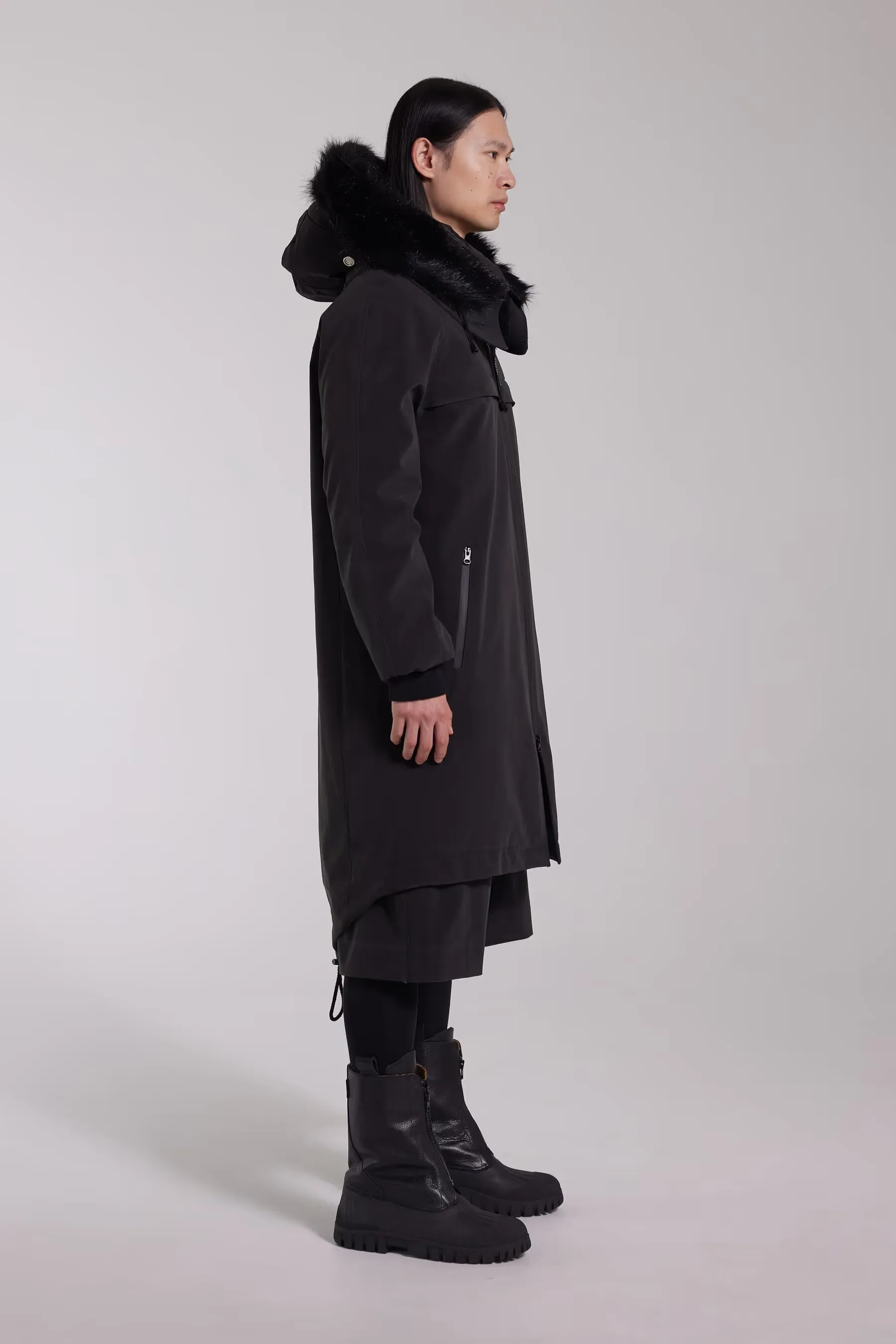 Kalix Matte Parka Black