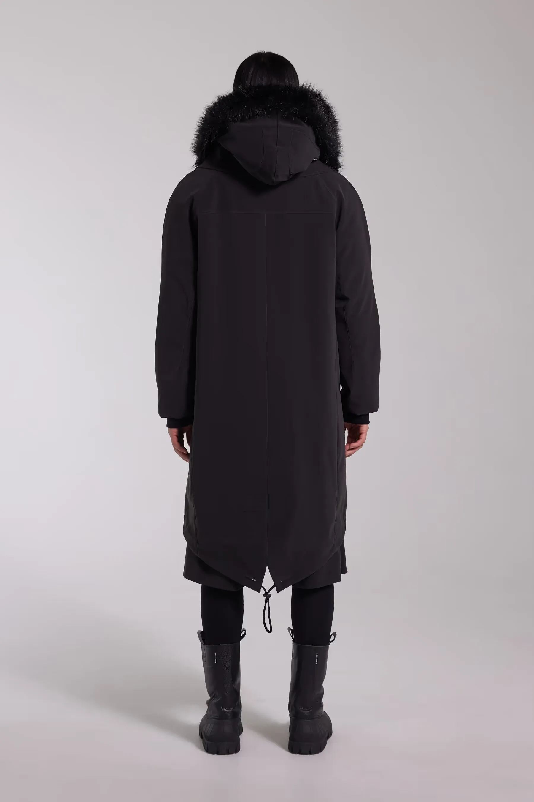 Kalix Matte Parka Black