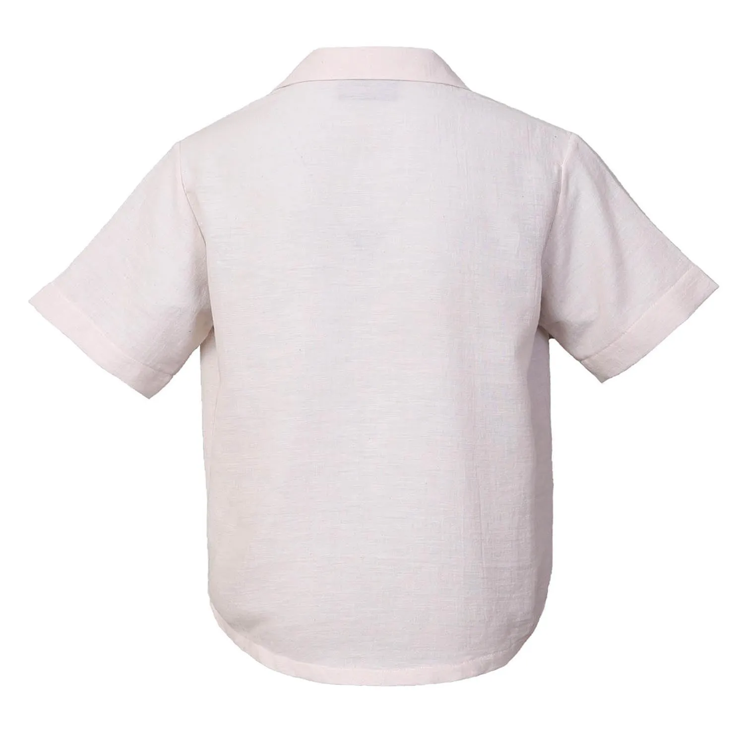 Kindershirt in crème Weganool Vegan Cashmere