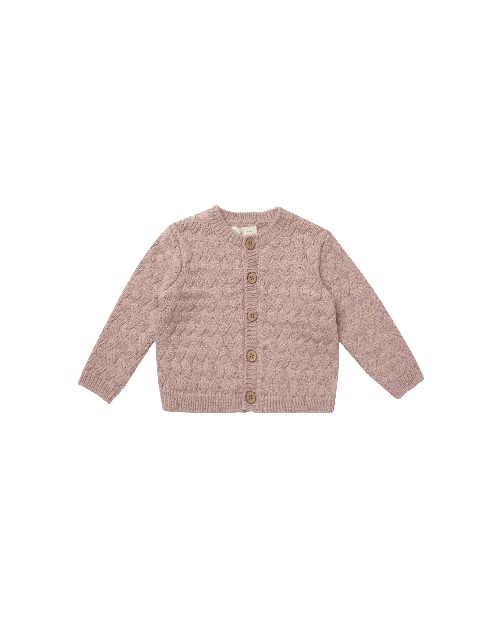 Knit Cardigan | Mauve