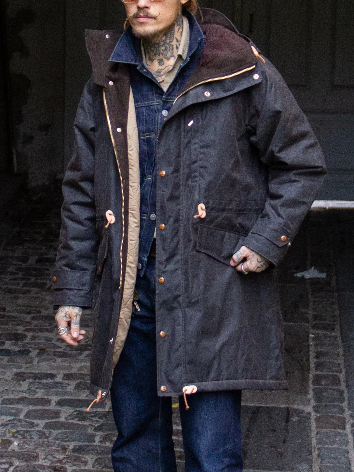 Manifattura Ceccarelli, Mountain Parka, Chocolate