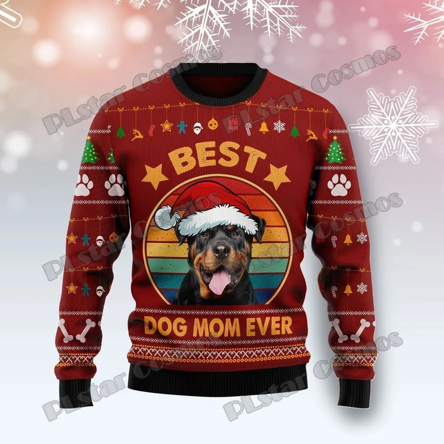 Max - Unisex Christmas sweater with festive motifs