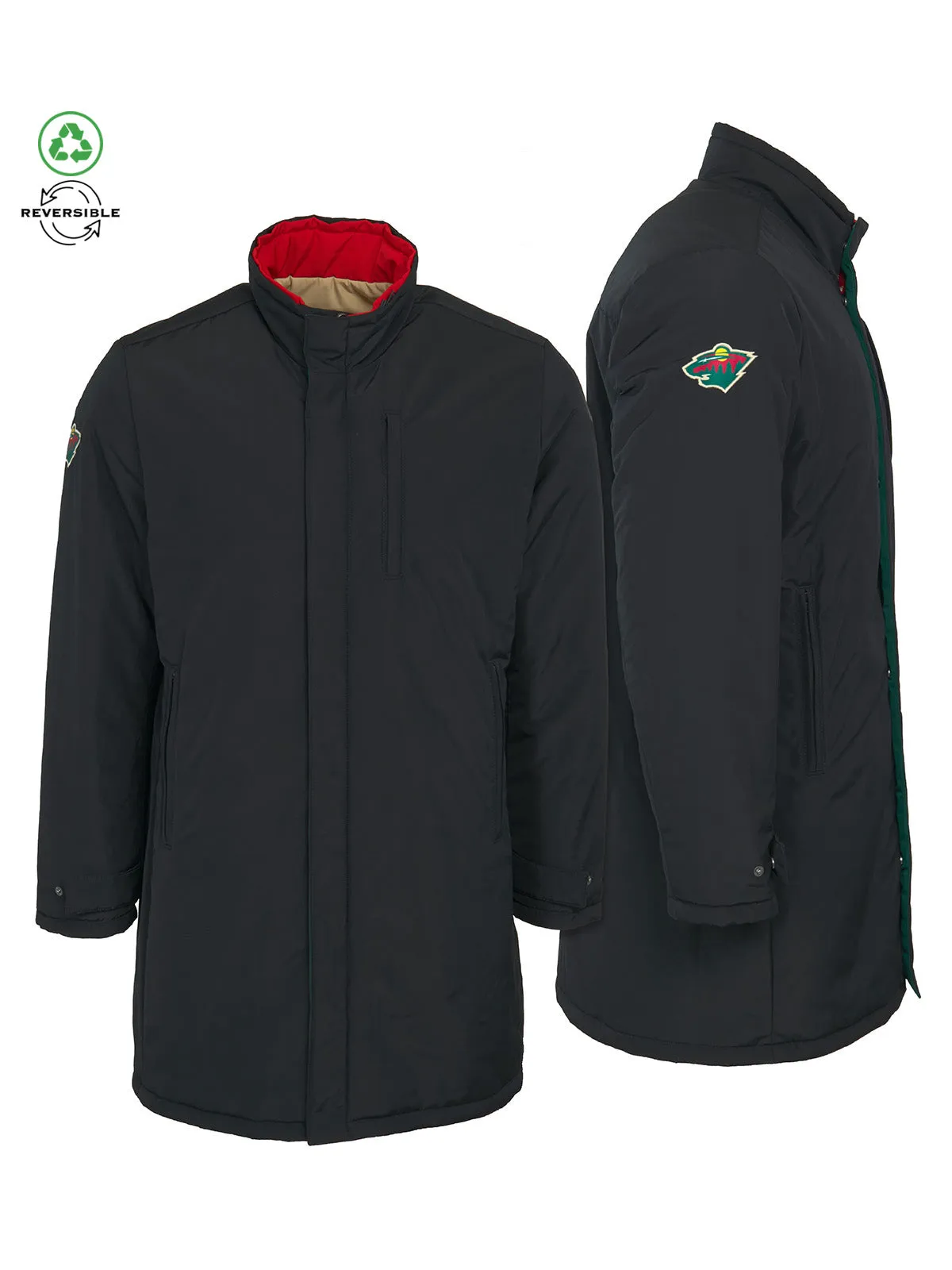 Minnesota Wild Reversible Parka Jacket