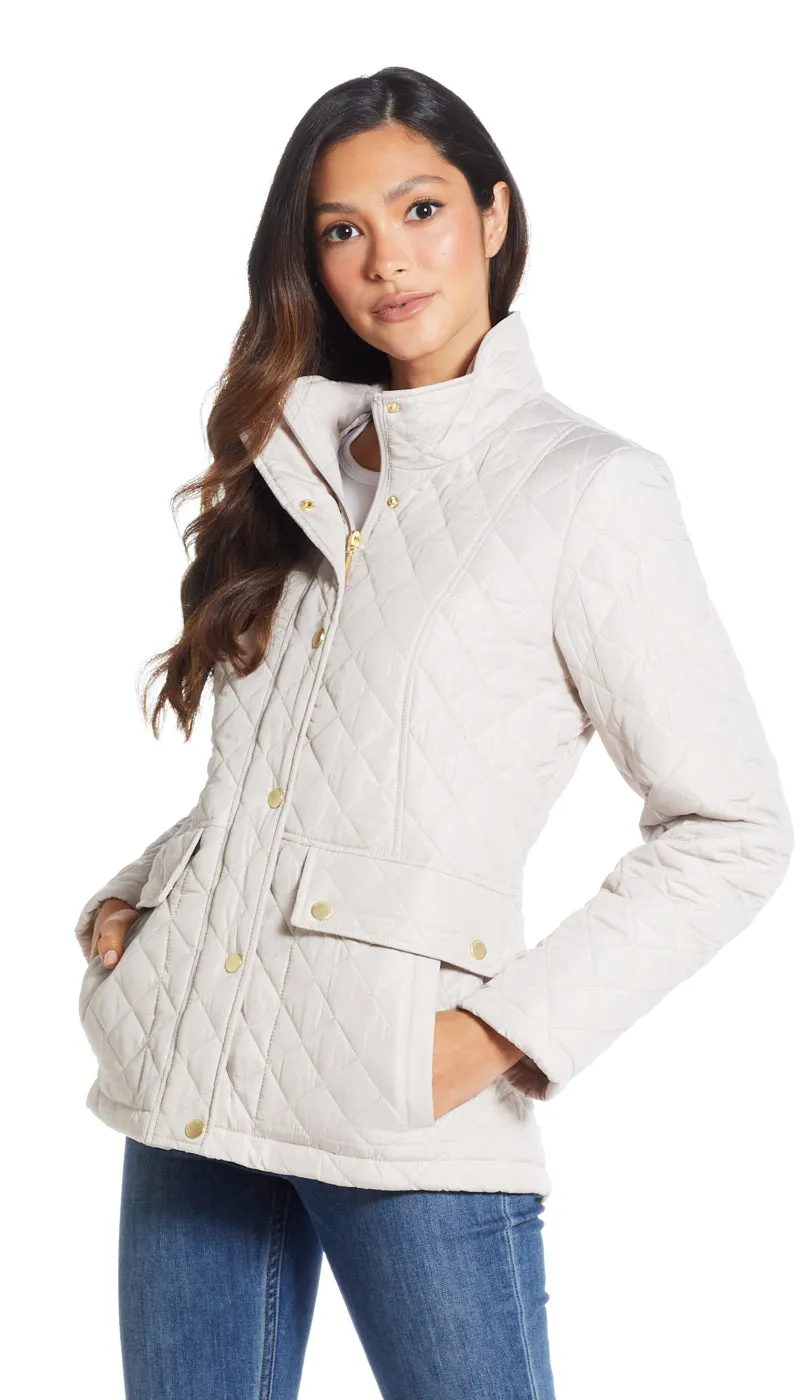 MODERN QUILTED BARN JACKET