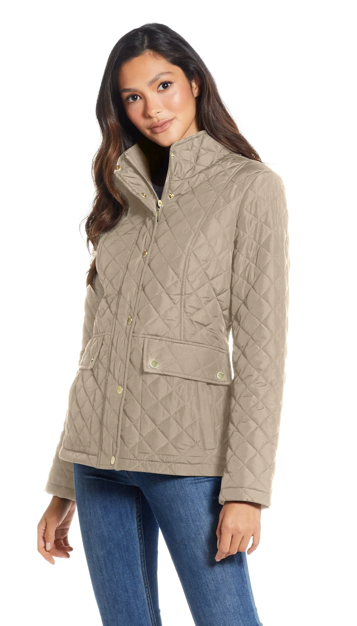 MODERN QUILTED BARN JACKET