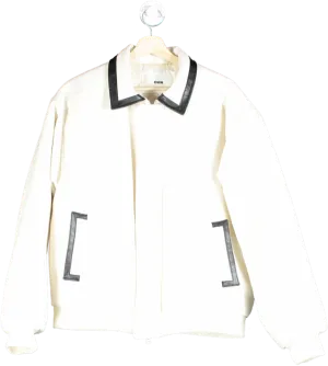 OWN White Quilted Jacket UK One Size