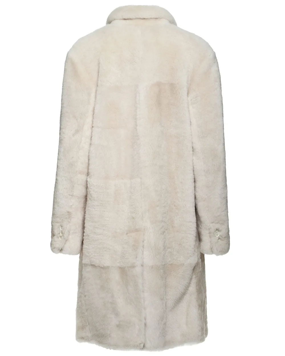 Panama Fur Shearling Overcoat