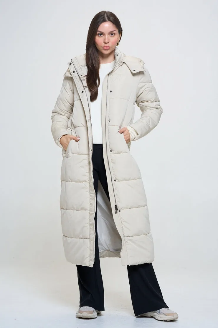 Puffer Parka(Cream)