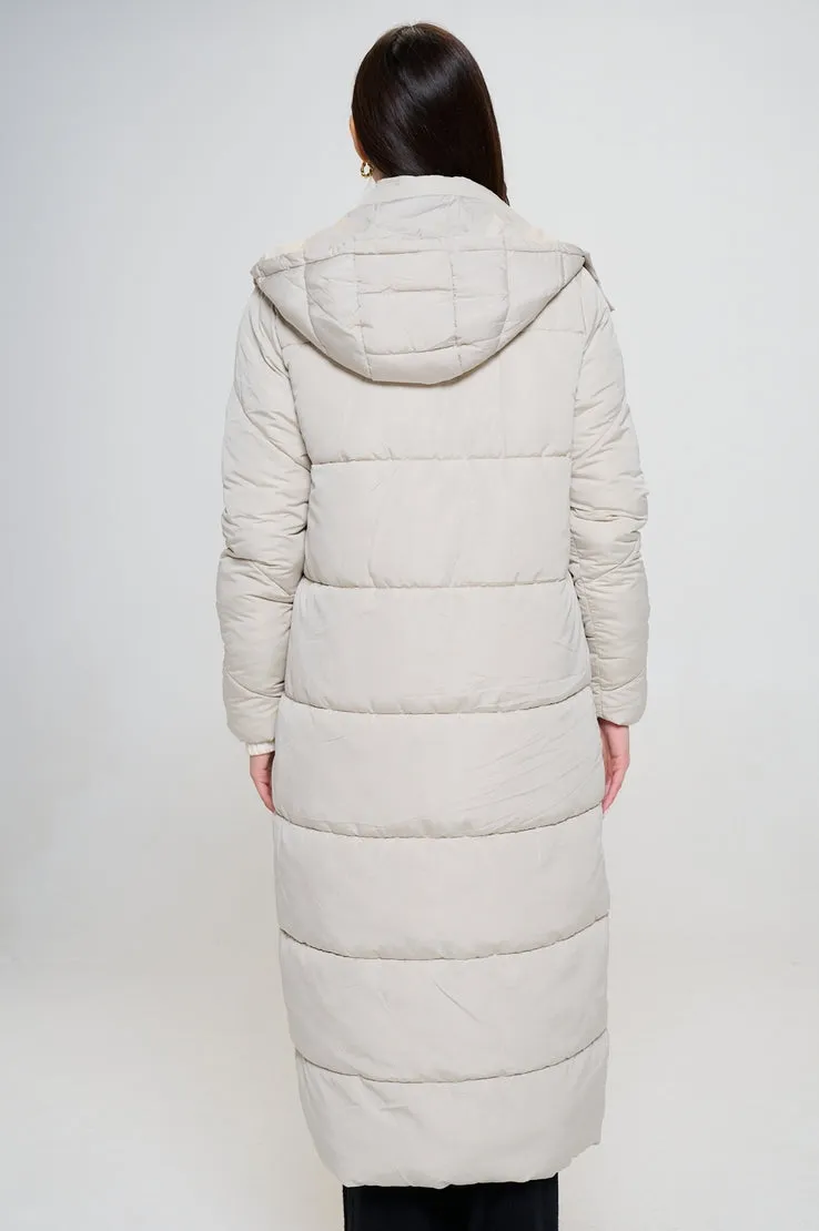 Puffer Parka(Cream)