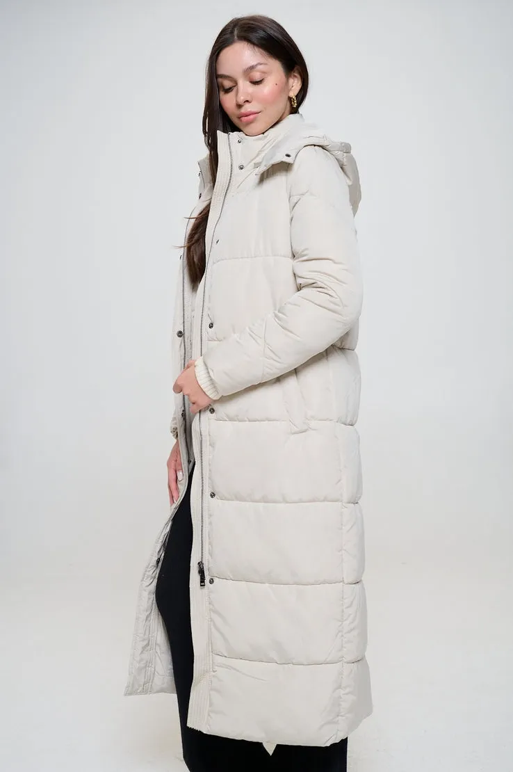 Puffer Parka(Cream)