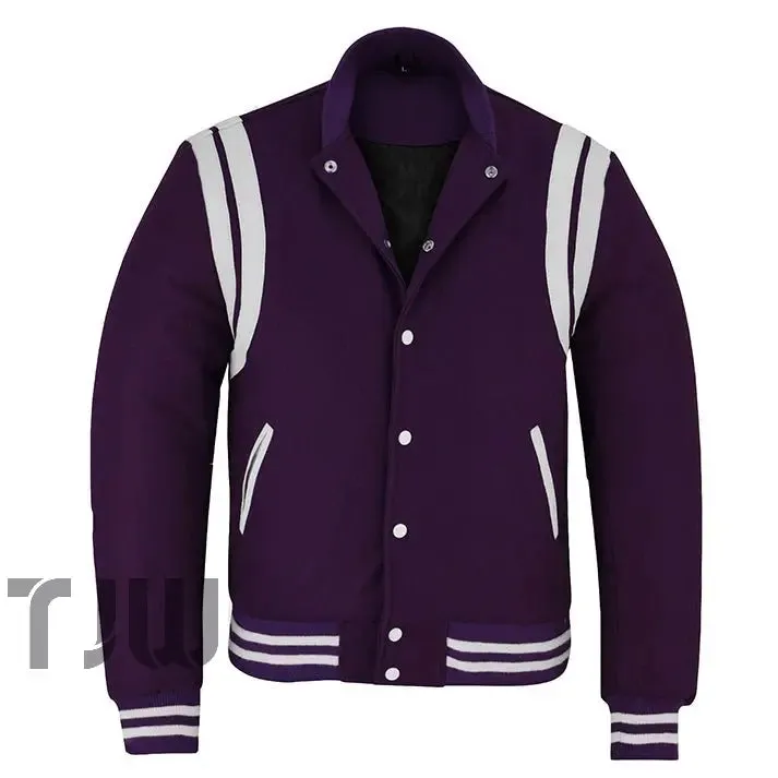 Teddy - Purple -White D/Strips