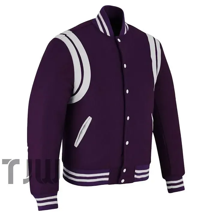 Teddy - Purple -White D/Strips