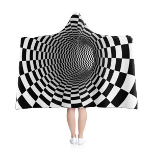 Tunnel Vortex Hooded Blanket, Christmas,Thanksgiving,Birthday,Any Occasion Gifts,Cape,Camping,TV-time/Fireplace Snuggler