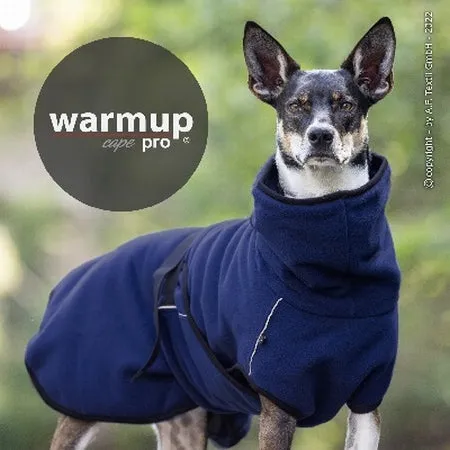 Warm-Up Cape Pro Dark Blue