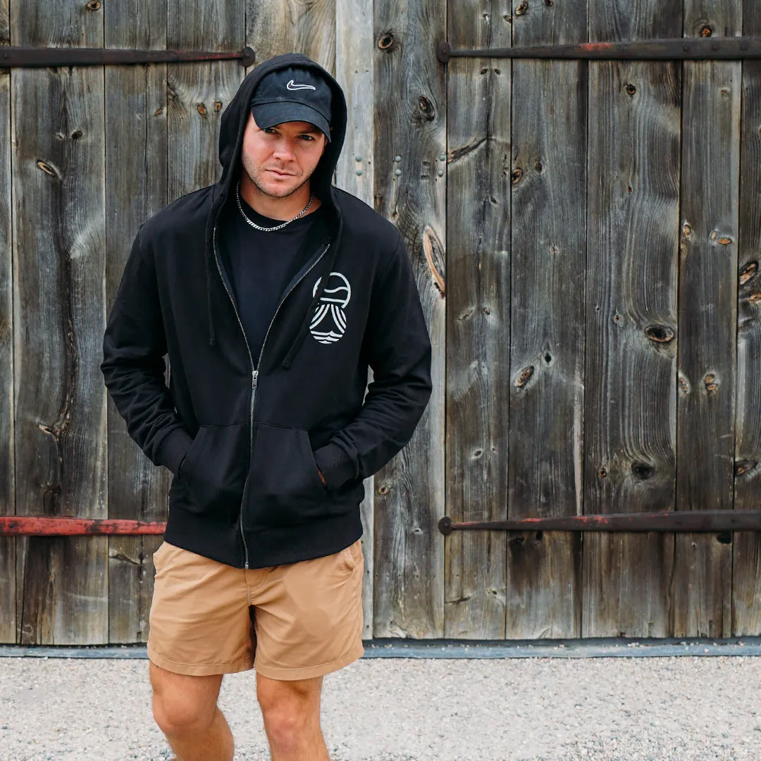 WHOI X CC Skull Zip Hoodie