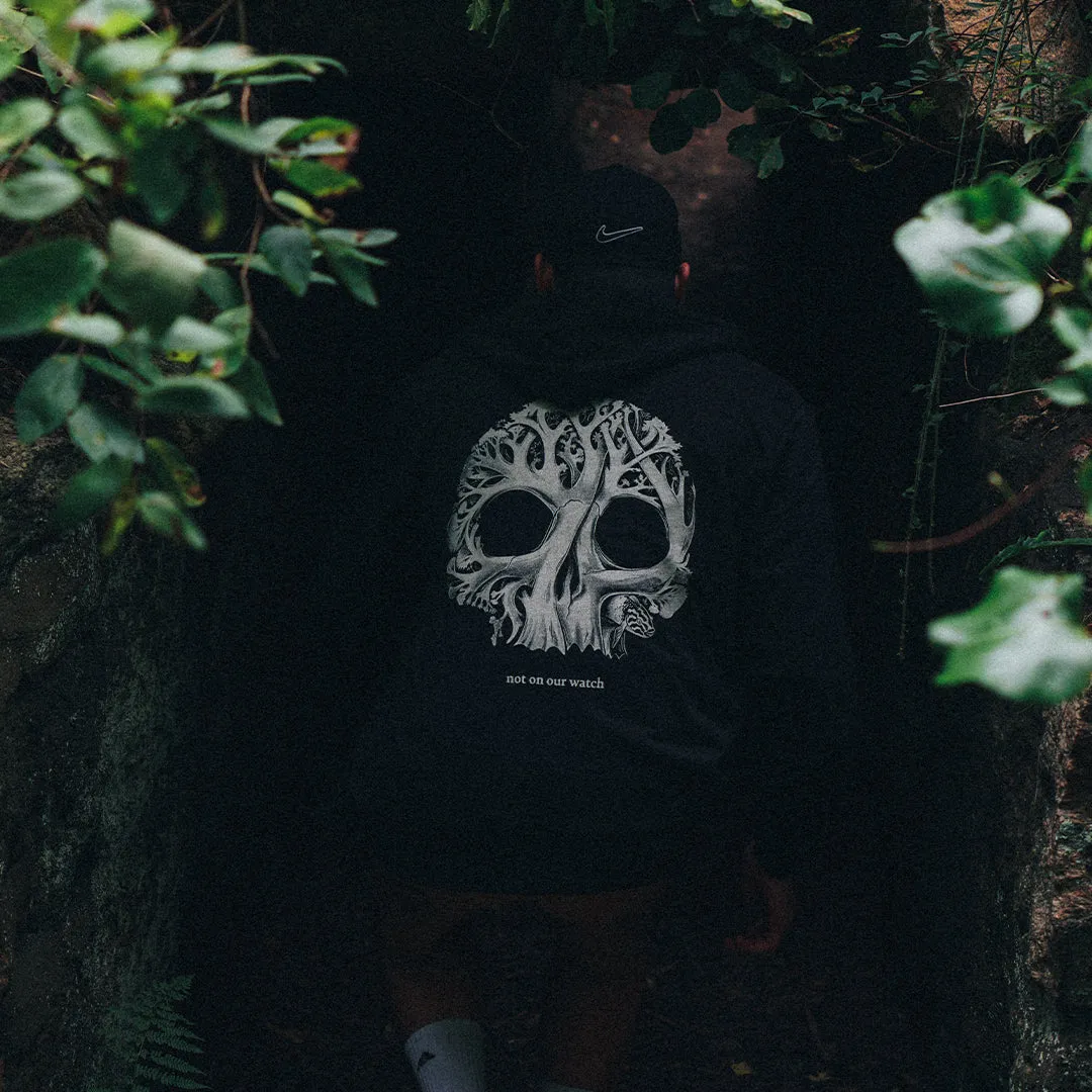 WHOI X CC Skull Zip Hoodie