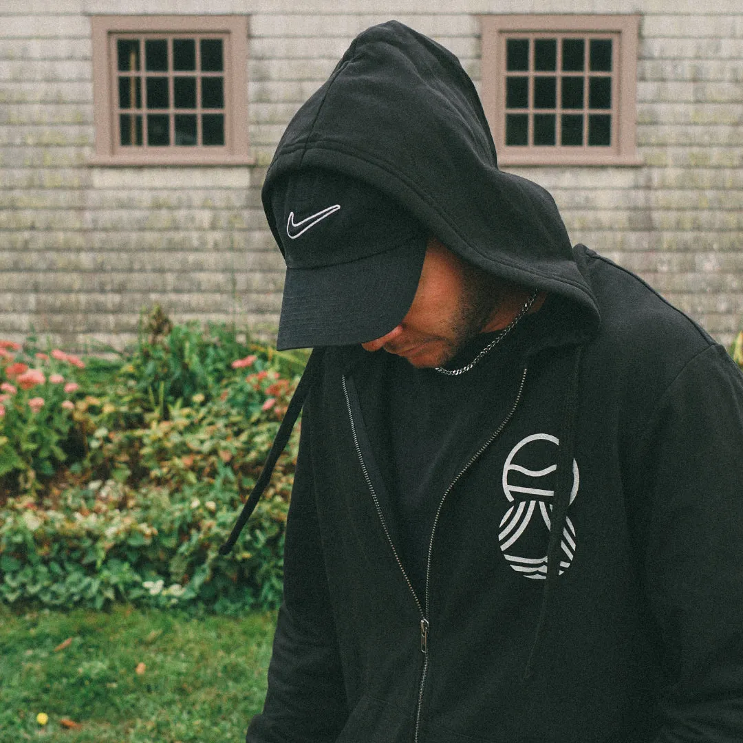 WHOI X CC Skull Zip Hoodie