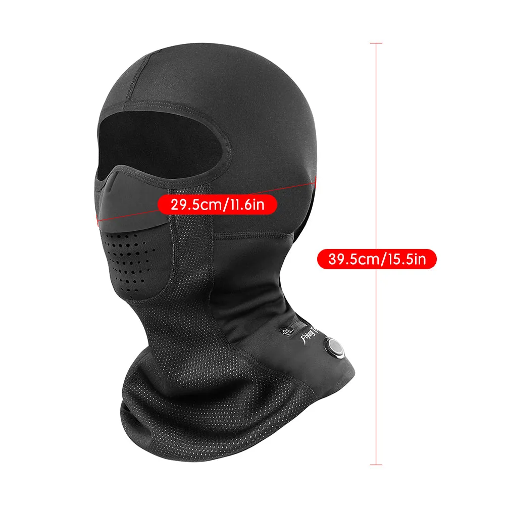 Winter Warm Battery Heated Balaclava Ski Mask