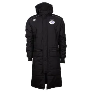 WSSC UNISEX SOLID TEAM PARKA - BLACK - EMBROIDERED